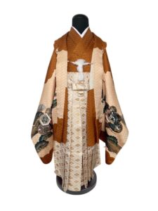 【七五三Boy男の子　5歳】 飴色（あめいろ）に雄大なる鷹