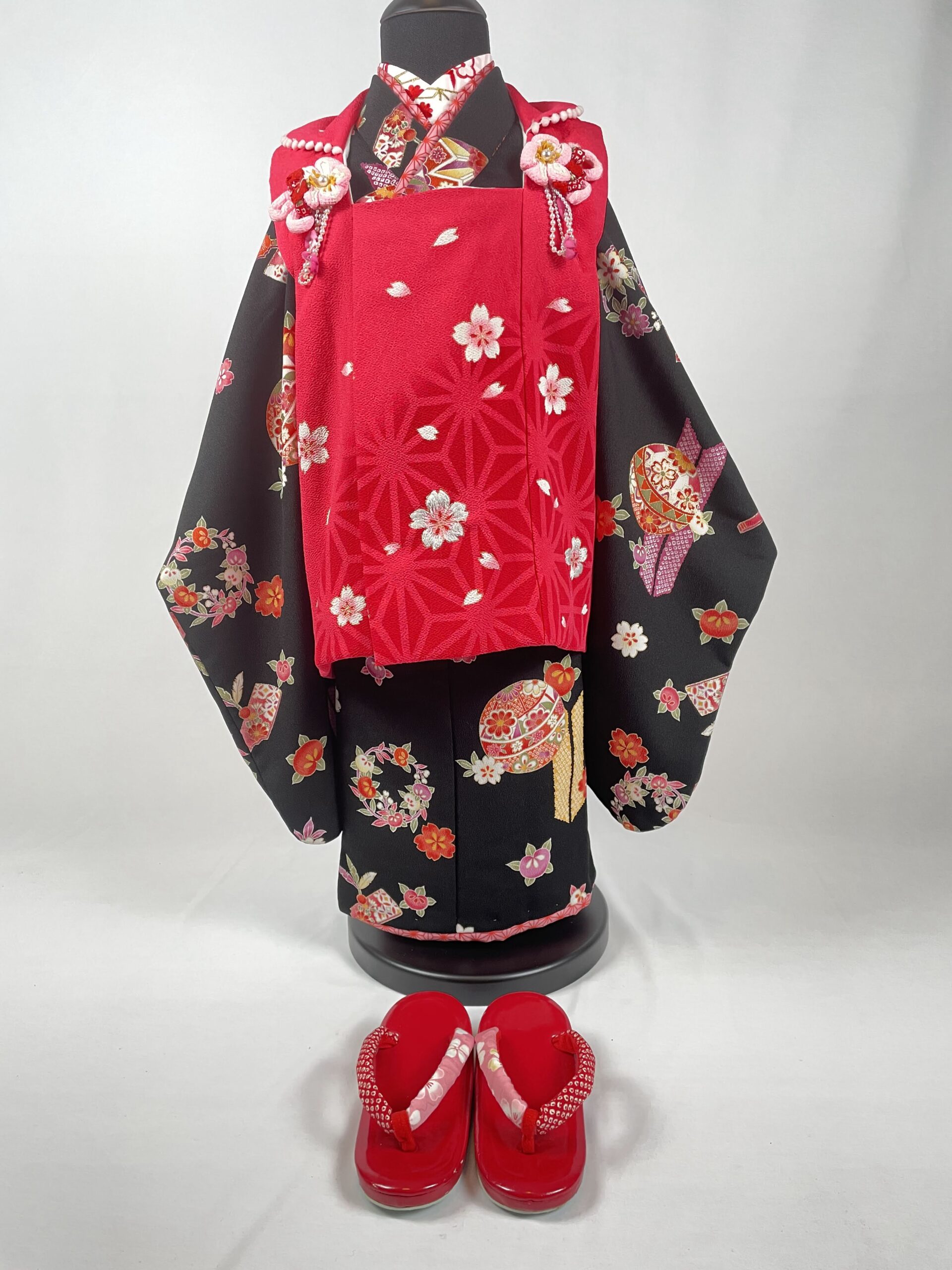 【新品】Vintage kimono 年代物　レア　着物　未着用